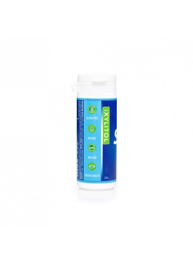 Spry Xylitol Peppermint Mints Sugar Free Candy - Breath Mints That Promote Oral Health, Dry Mouth Mints That Increase Saliva Production, Stop Bad Breath, 45 Count (Pack of 1)