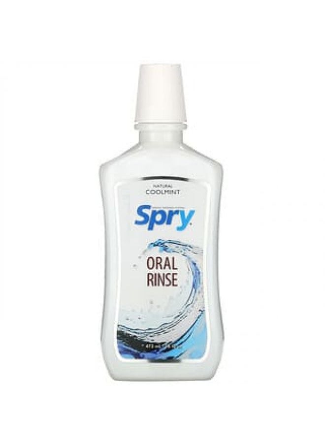 Xlear, Spry, Oral Rinse, Natural Coolmint, 16 fl oz (473 ml)