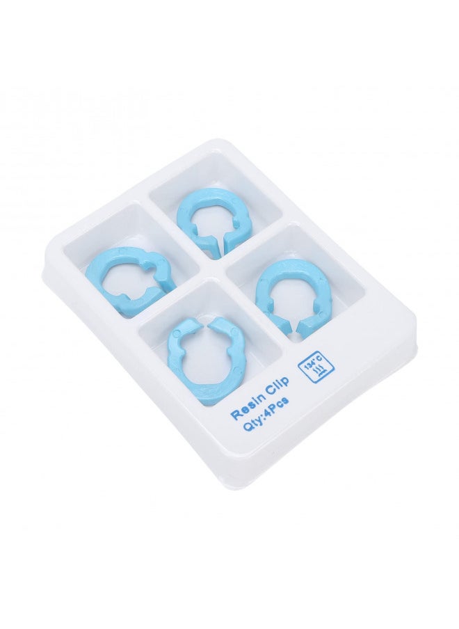 Dental Matrices Clamp Ring, Dental Band Ring Dental Sectional Contoured Matrices Clips for Braces Bands Dental Rubber Bands Placers Resin Materials Clamp Ring Dental Supplies