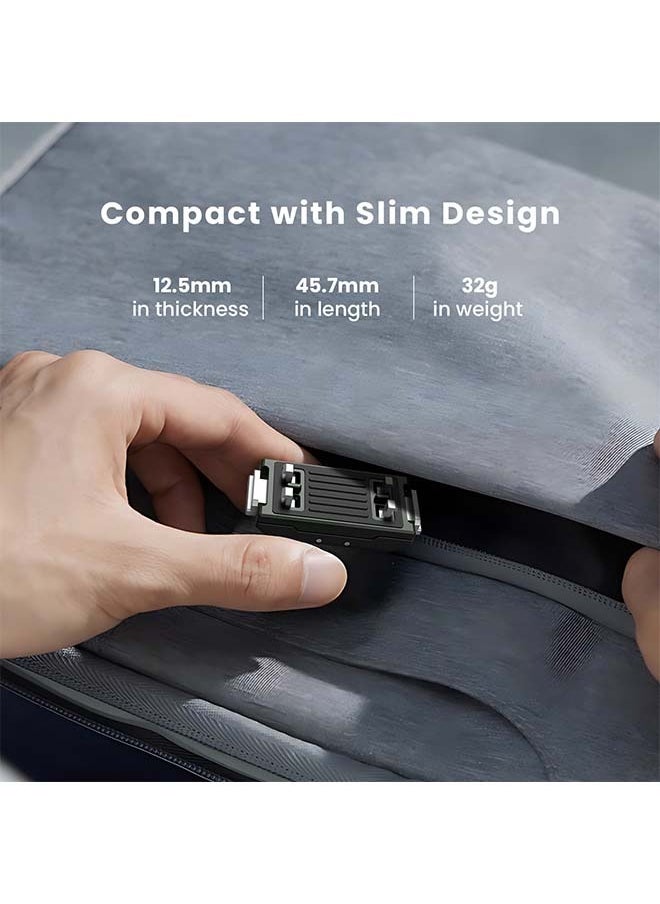 Premium Metal Magnetic Quick Release Accessory For Insta360 Ace Pro - Essential For Insta360 Ace Metal Magnetic Quick Disassembly Action Cameras (Acepro Metal Quick Release + Upper Cover)