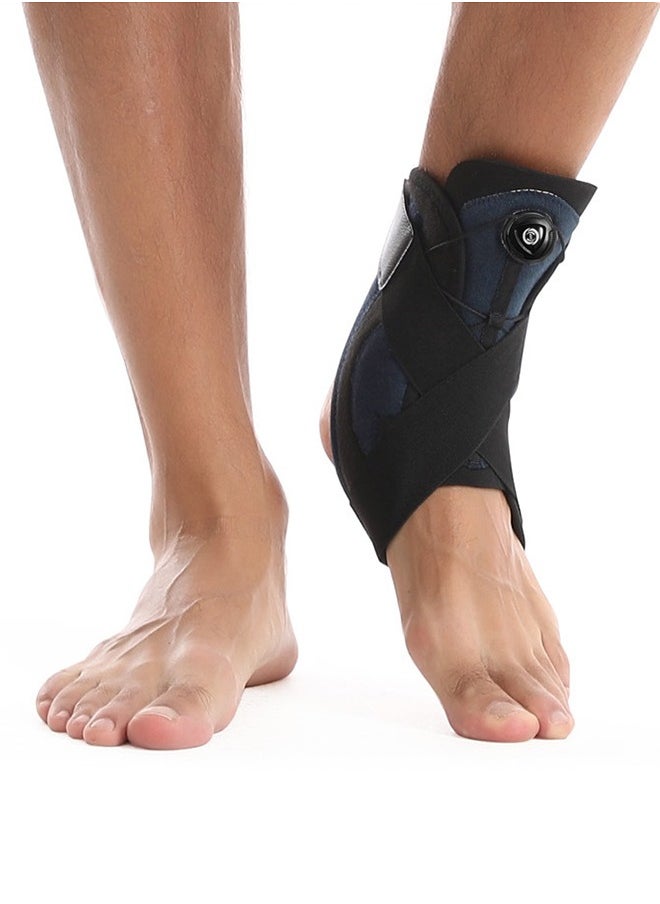 Ankle Support, Ankle Support Protector, Adjust The Tightness Of The Knob Painless Fixation Strong Correction Breathable Fabric For Pain Relief, Recovery And Ankle Injury
