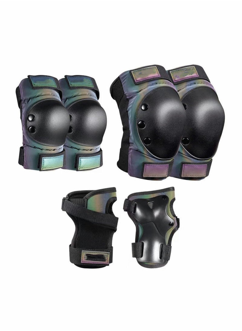 Sports Protective Gear Set Teens Adult Sports Knee Elbow Wrist Pads Protection Equipment for Bicycle Inline Skating