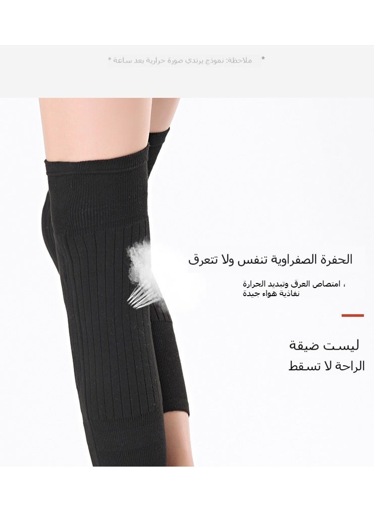 Knee and Leg Warmer Sleeve, Windproof Thermal Joint Protector for Cold-Prone Knees