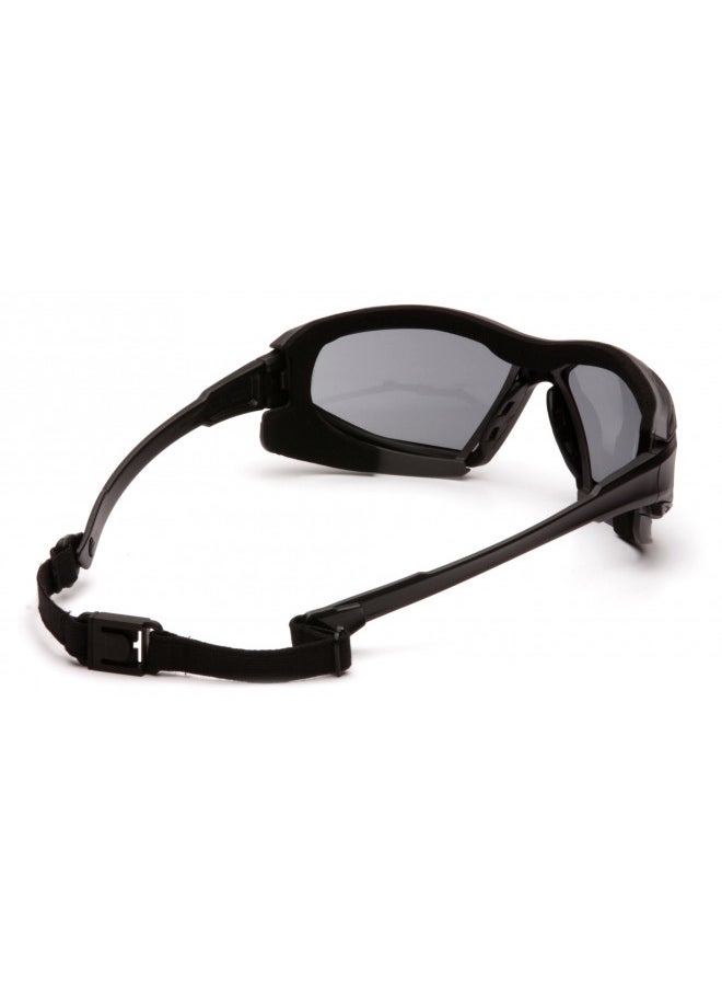 Pyramex Safety - SBG5020DT Highlander XP Eyewear, Black-Gray Frame/Gray Anti-Fog Lens