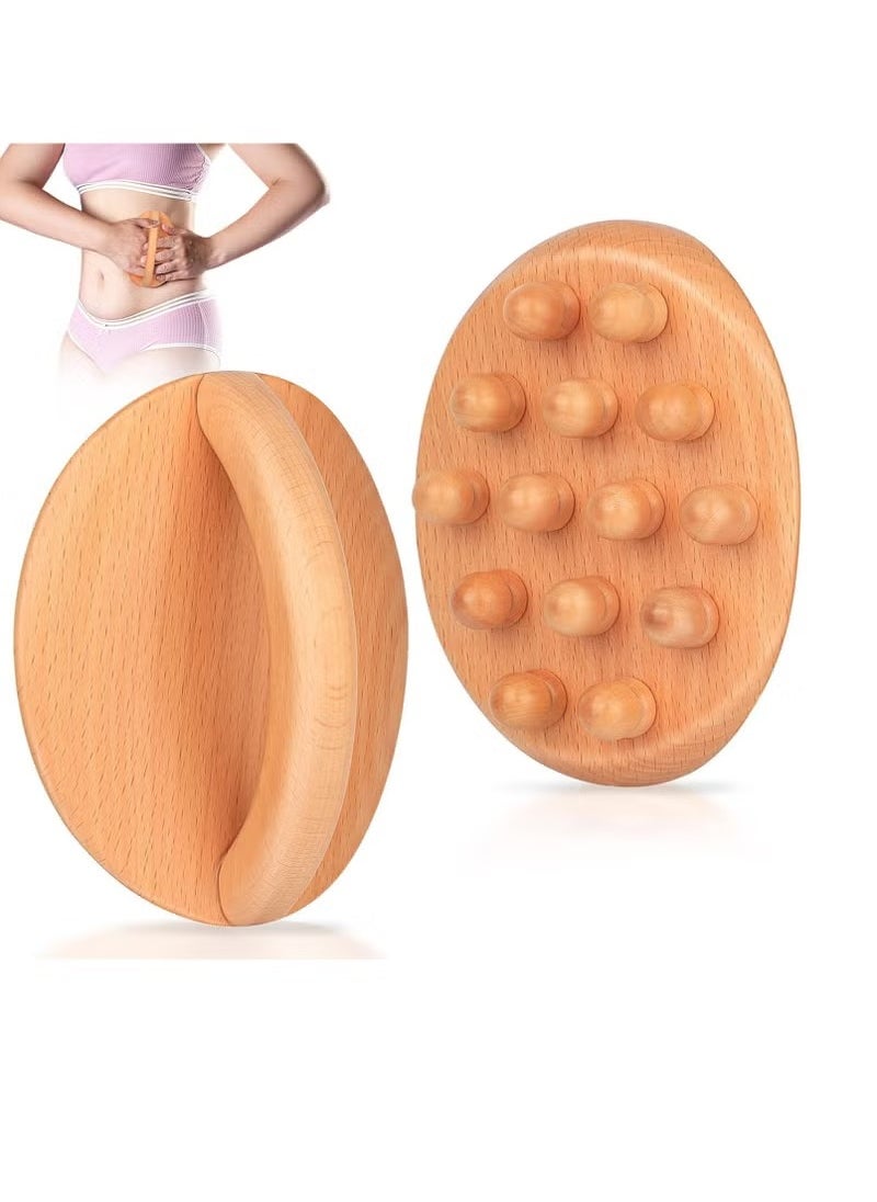 Wood Therapy Tools for Body Shaping Wooden Massage Tools Lymphatic Drainage Massager Body Sculpting Tools Wooden Gua Sha Tools