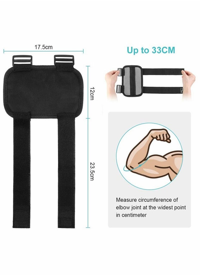 Golf Swing Training Aid Elbow, Golf Swing Trainer Straight Arm Golf Training Aid with TIK-Tok Sound Notifications, Posture Correction Brace for Golf Beginner Training to Correct Elbow Posture