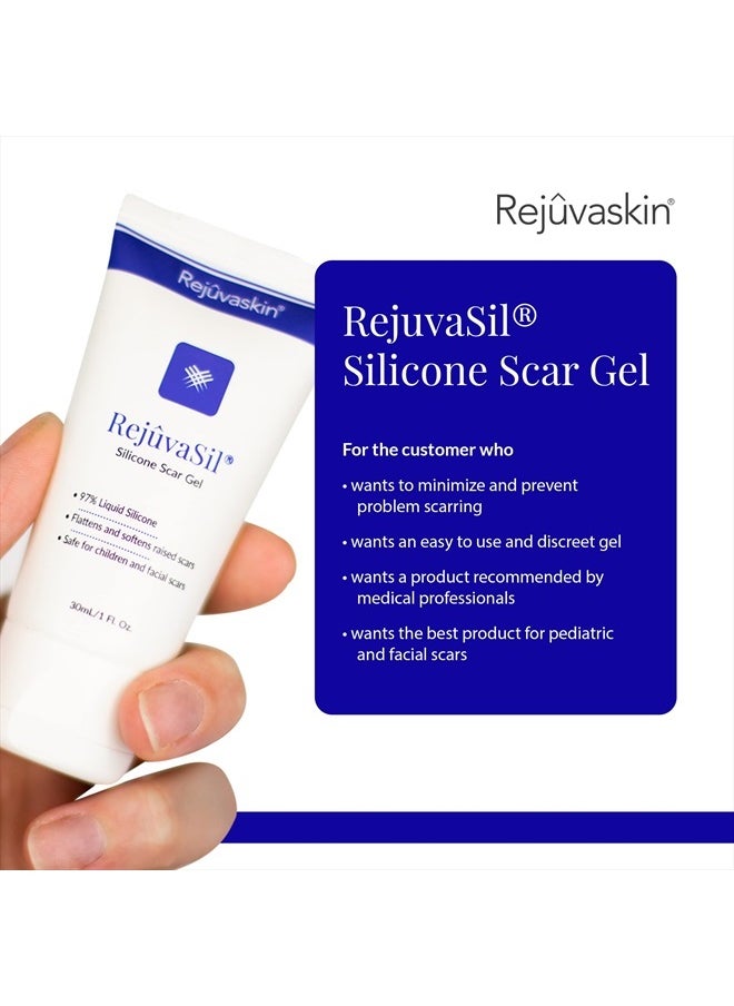 Rejuvasil Silicone Scar-Gel, 0.33 Ounce