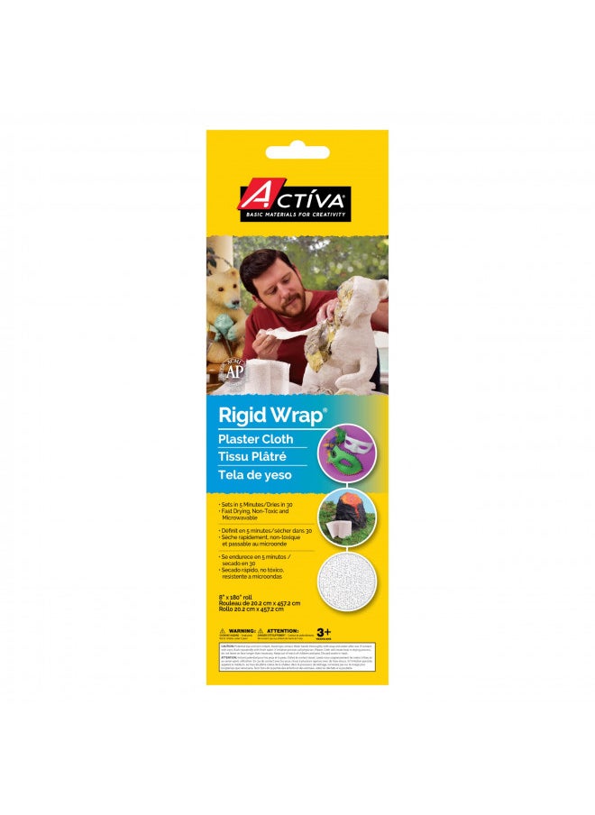 ACTIVA 233 Rigid Wrap Plaster Cloth, 8