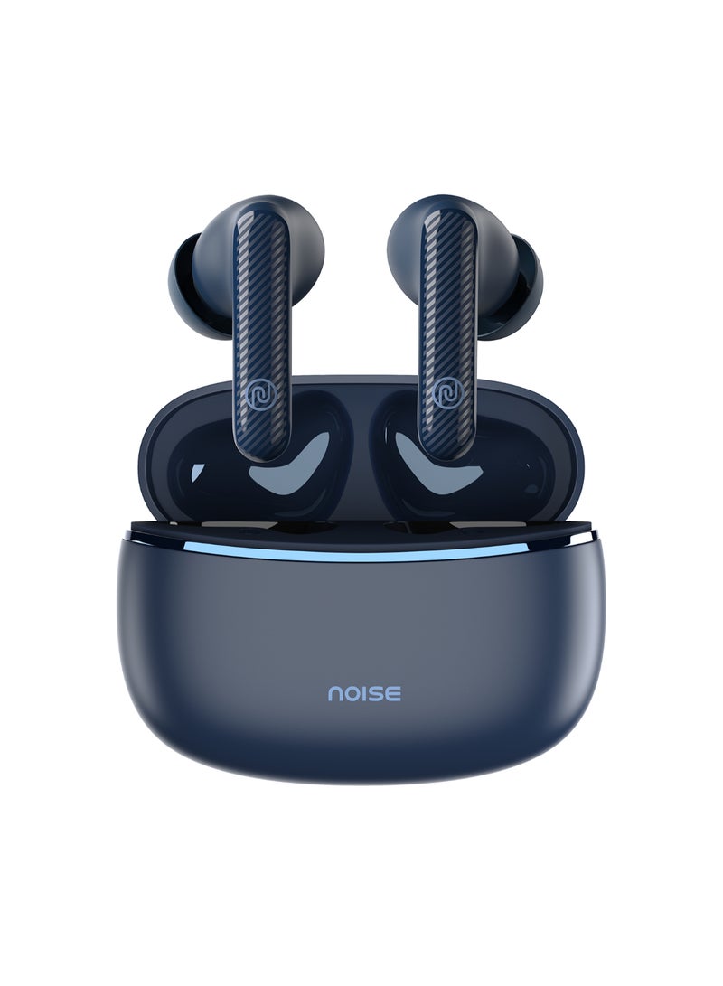 Aura Buds in-Ear Truly Wireless Earbuds with 60H of Playtime, Quad Mic with ENC, Dual Device Pairing, Instacharge(10 min=150 min),12mm Polymer Composite Driver,BT v5.3 Aura Blue