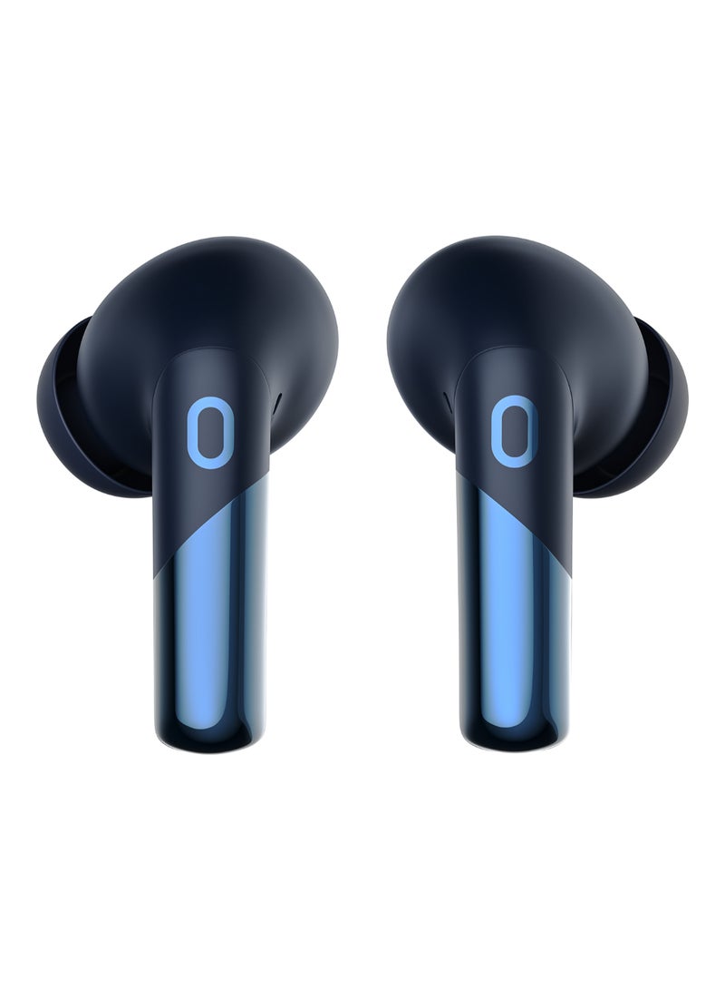 Newly Launched Buds Xero Truly Wireless in-Ear Earbuds with Adaptive Hybrid ANC Up to 50dB to Detect Sound Environment, in-Ear Detection, Sound+ Algorithm, 12.4MM Driver, BT v5.3 Chrome Blue