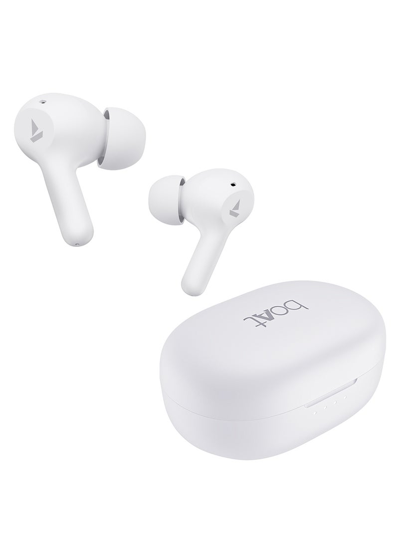 Airdopes 71 Tws Earbuds With 40 Hours Playtime, Dual Mics With Enx, Asap  Charge, Iwp, Beast Mode With 50 Ms Low Latency, Ipx4 & Pocketable Id Frost White