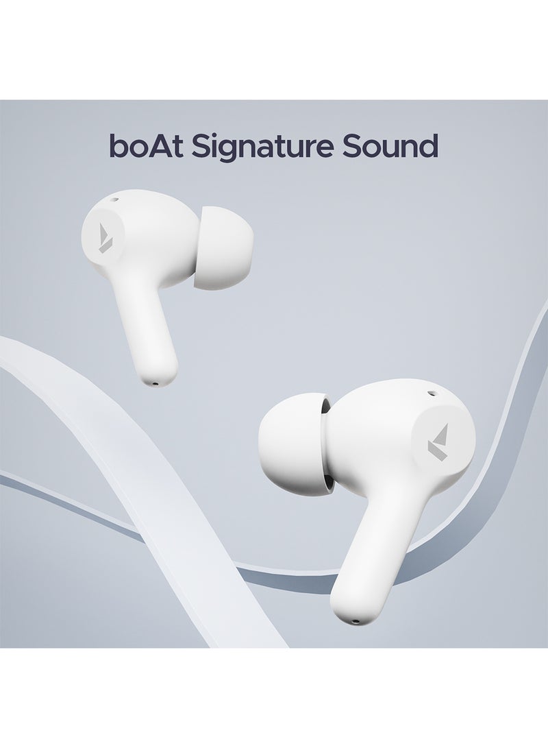 Airdopes 71 Tws Earbuds With 40 Hours Playtime, Dual Mics With Enx, Asap  Charge, Iwp, Beast Mode With 50 Ms Low Latency, Ipx4 & Pocketable Id Frost White
