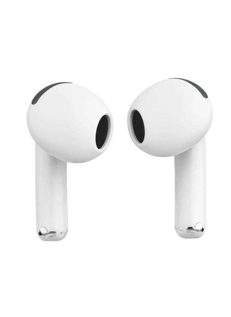 Glimpse TWS Earbuds with Touch Display / App Control / High-Fidelity Audio / Touch Control Earbuds / Music / Calls - White