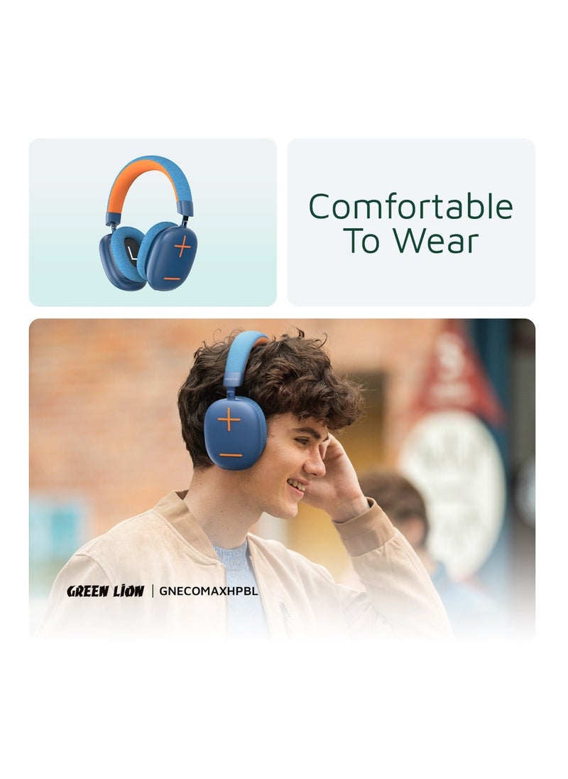 Green Lion Echo Max Headphone - BLUE