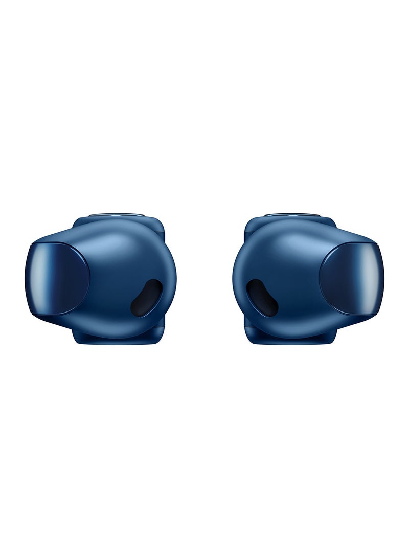 Ultra Open Earbuds with OpenAudio Technology, Open Ear Wireless Earbuds Lunar Blue