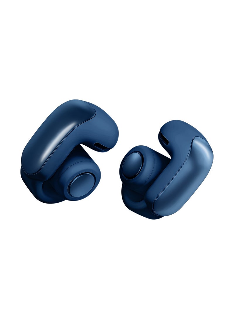 Ultra Open Earbuds with OpenAudio Technology, Open Ear Wireless Earbuds Lunar Blue