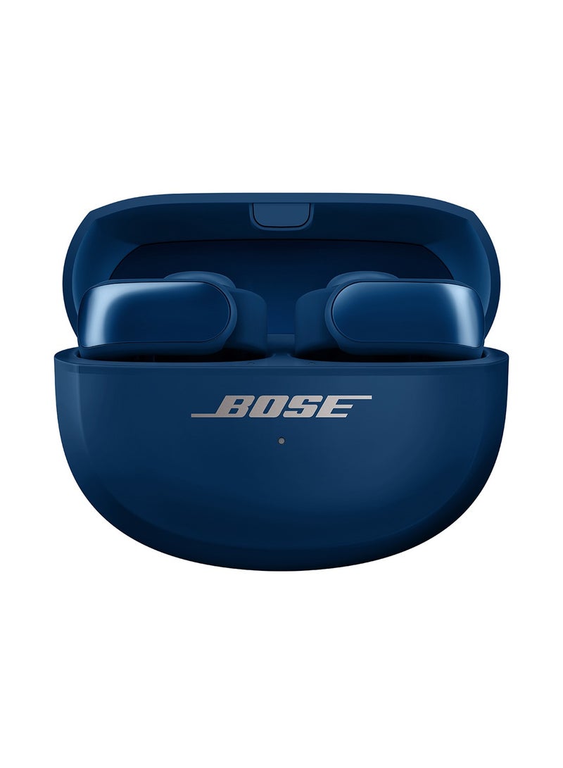 Ultra Open Earbuds with OpenAudio Technology, Open Ear Wireless Earbuds Lunar Blue