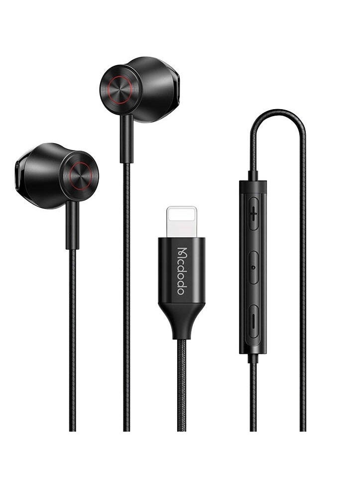 Wired earphones Mcdodo HP-4080 Lightning Black