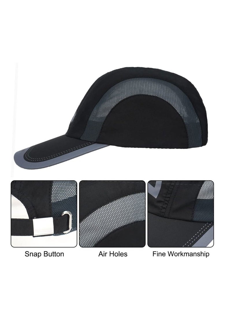 Quick Drying Baseball Cap, Sun Hats for Men & Women, Mesh Lightweight Protection UV for Outdoor Sports