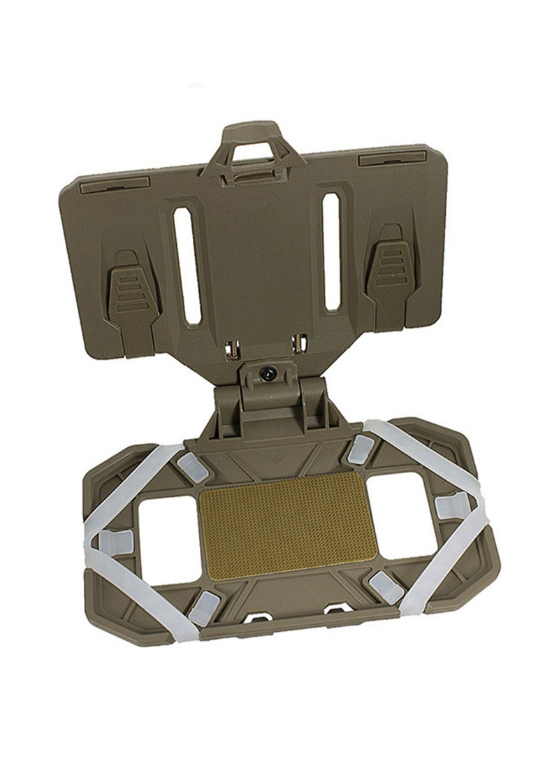 Tactical Vest Phone Holder: Onboard Phone Holder - Bag Molle Phone Holder for Screen Size 4.7