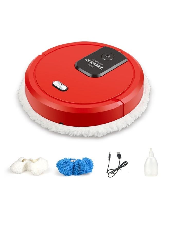 KeLeDi Household Multifunctional Mopping Robot Intelligent Humidifier Automatic Atomizing Aroma Diffuser(Red)