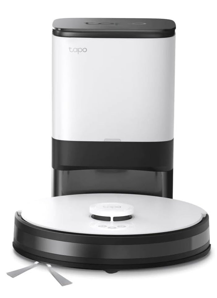 Tapo TP-Link RV30 Plus Suction and Mop Robot with Smart AutoEmpty Dock (4L), LiDAR Navigation Robot, 4200Pa Suction Power, 3h Continuous Cleaning, 300 ml Water Tank, Flexible Cleaning Plan, App &