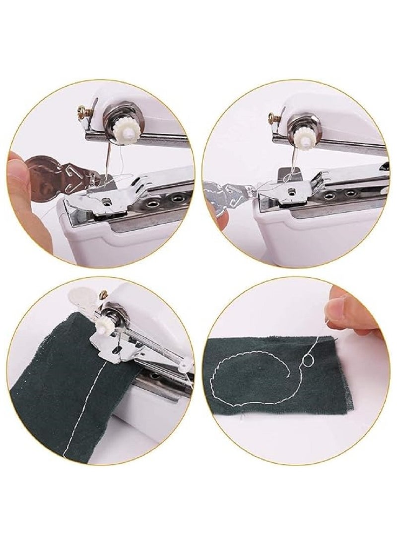 Portable Electric Hand Stitching Small Sewing Machine Pieces (Battery Not Include)