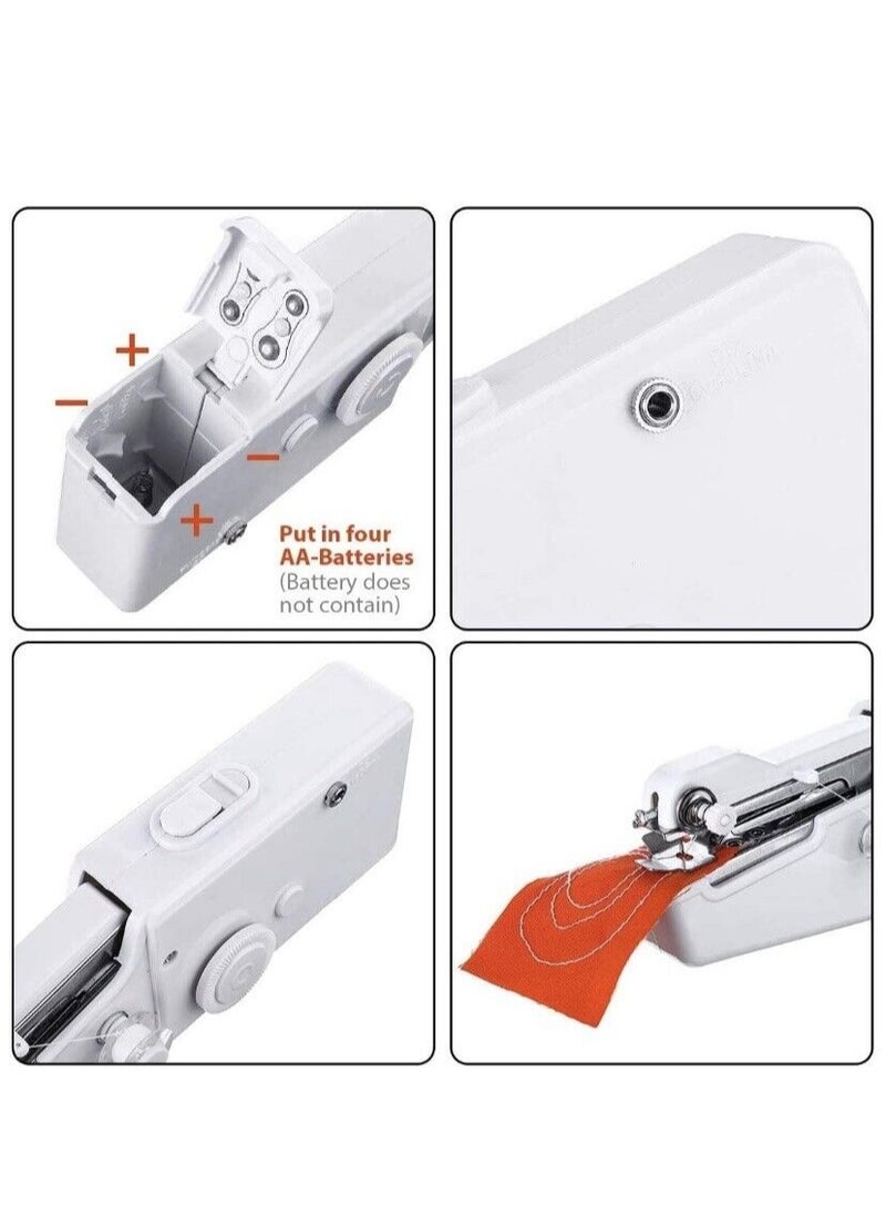 Portable Electric Hand Stitching Small Sewing Machine Pieces (Battery Not Include)