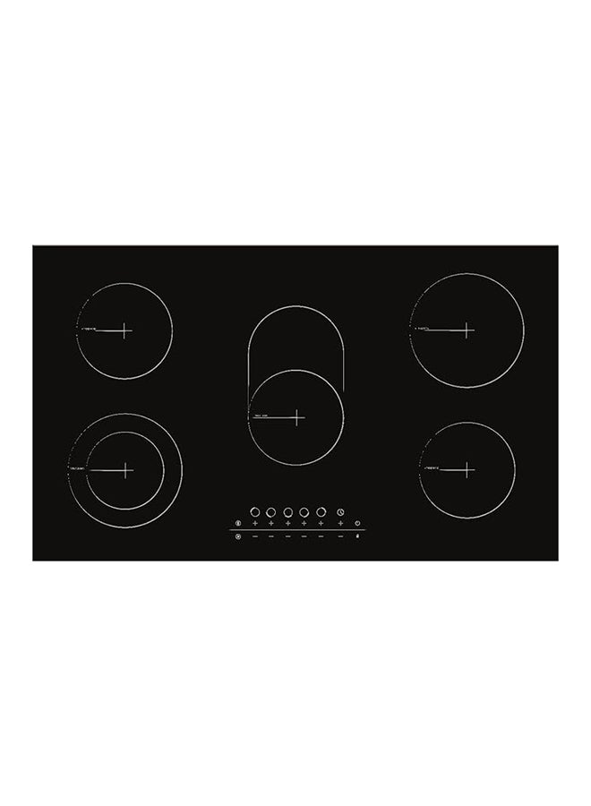 90 cm Electric Vitroceramic Built In Hob, 9 Level Heat Level with Heat Indicator & Touch Control | Child Lock NBH9051VH Glass Black