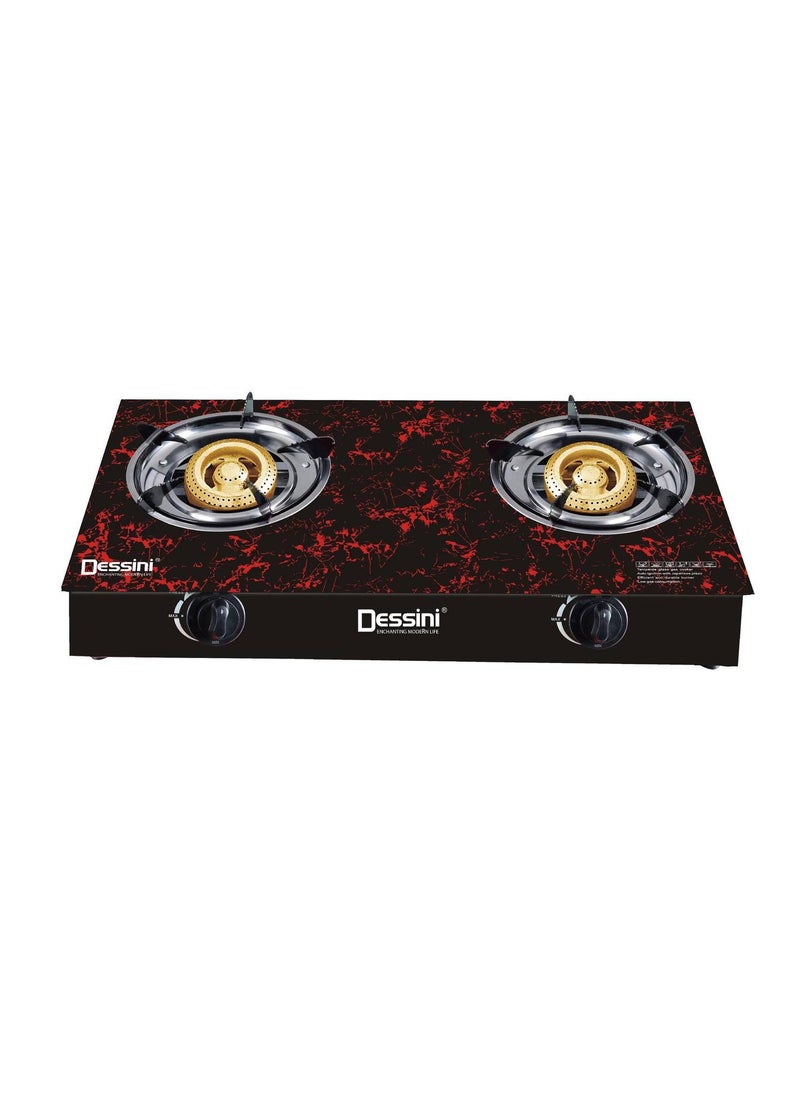 2-Burner Gas Stove Model 1313 Multicolour