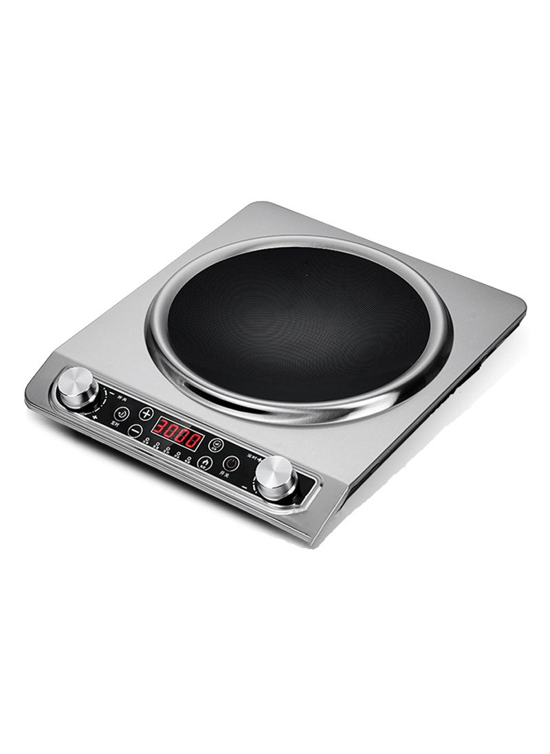 3500W Powerful Home Induction Cooker 3000W silver concave New