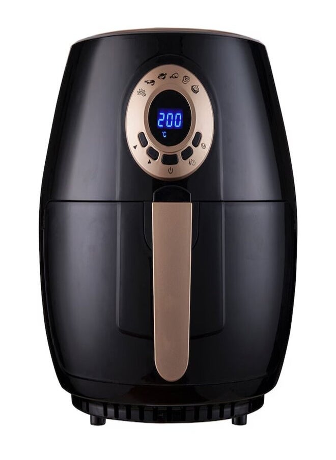 Air Fryer Rapid Air Circulation System with 6.5L + 4.5L Basket, LED Display Adjustable Timer and Temperature Control Electric Oven for Healthy Oil Free Cooking Machine