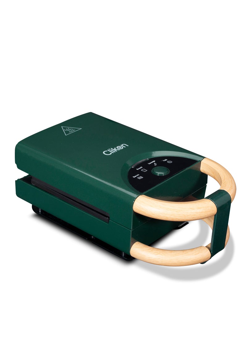 Solo Non-stick Toaster Sandwich Maker | Regular Grill Maker 700 W CK2475 Green