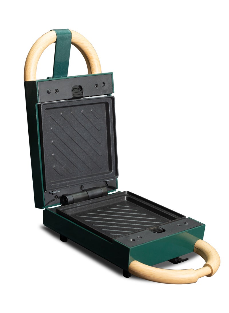 Solo Non-stick Toaster Sandwich Maker | Regular Grill Maker 700 W CK2475 Green