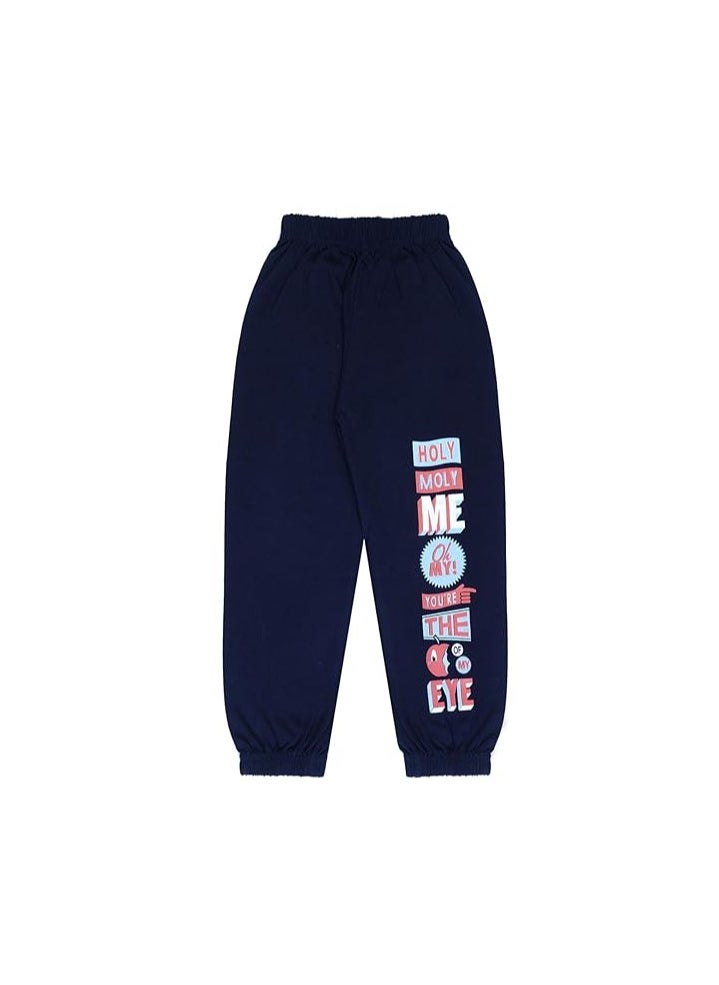 T2F Boy's Regular Fit Track Pants(Pack of 5, 3-4 years)