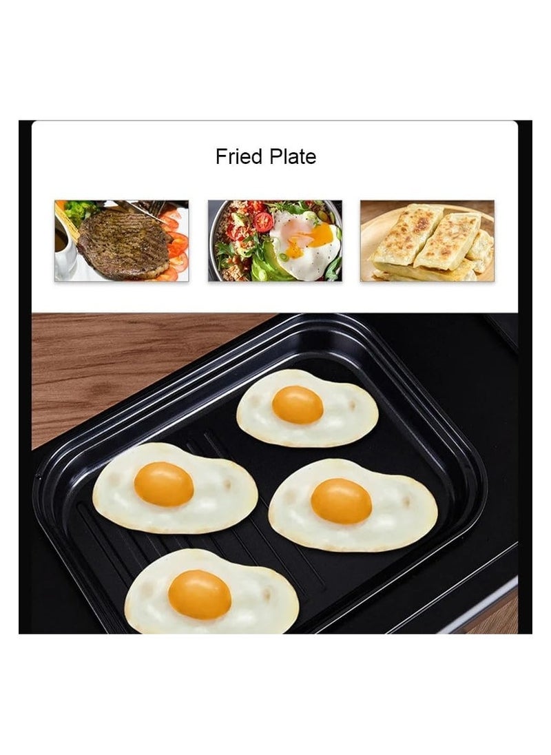 3 in 1 breakfast maker oven griddle pan and coffee machine made with premium quality material and updated electronics break fast machine Includes frying pan oven and coffee maker