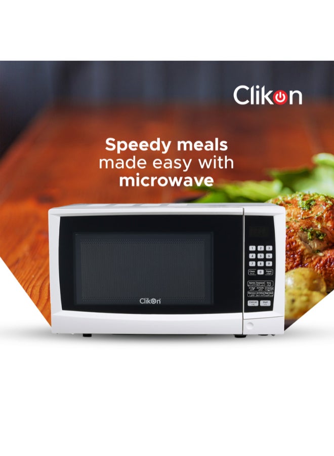 Microwave Oven With 5 Power Levels And 35 Minute Timer 20 L 700 W CK4327 White