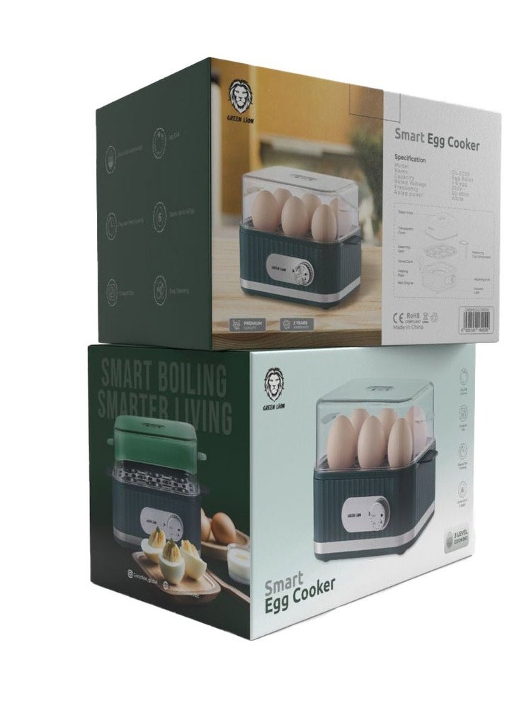 Green Lion Smart Egg Cooker - Green