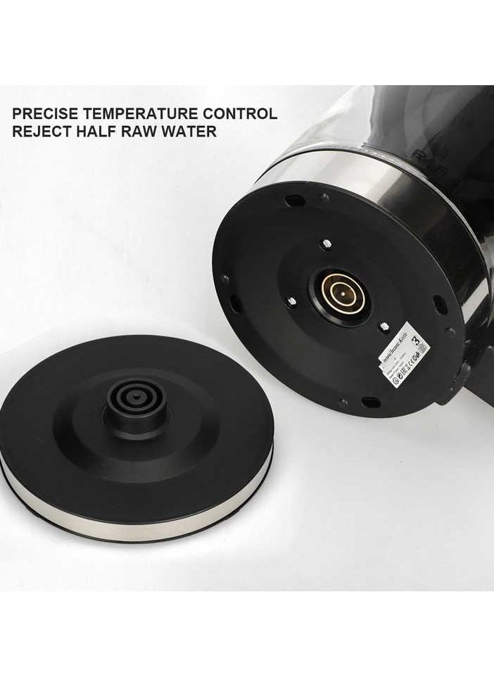 DISINE REGINA Household Appliances Kitchen Letter kettle high borosilicate glass electric kettle can quickly boil water.