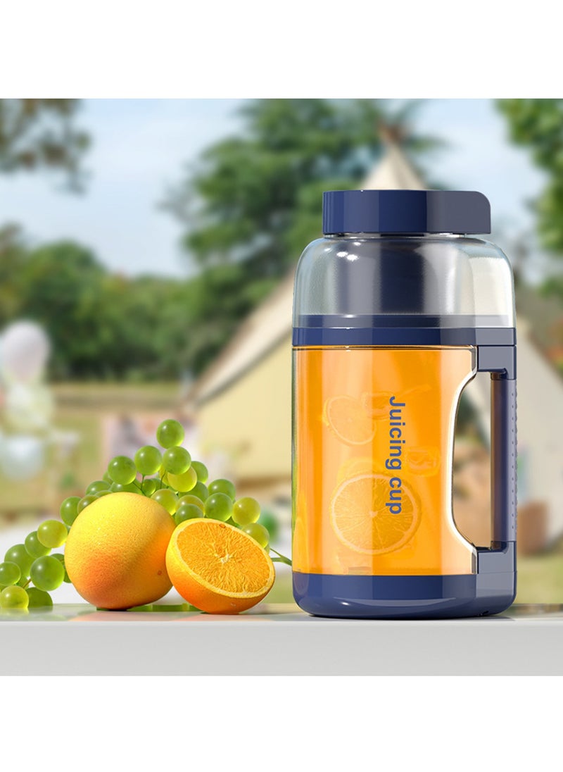 Electric Juicer Rechargeable, Citrus Juicer Machines with USB and Cleaning Brush Portable Juicer for Orange, Lemon, Grapefruit