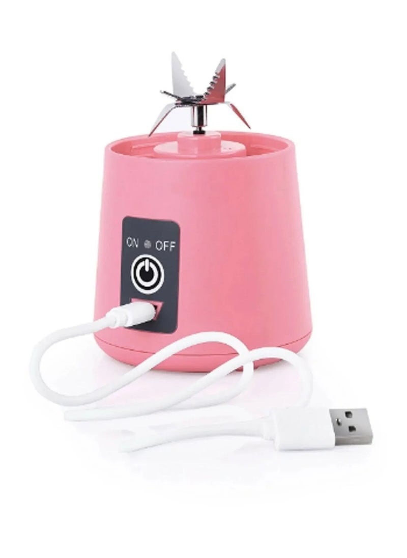 Pink Rechargeable Mobile Blender | Powerful, Compact Blender for Smoothies, Shakes, Margaritas, and Baby Food