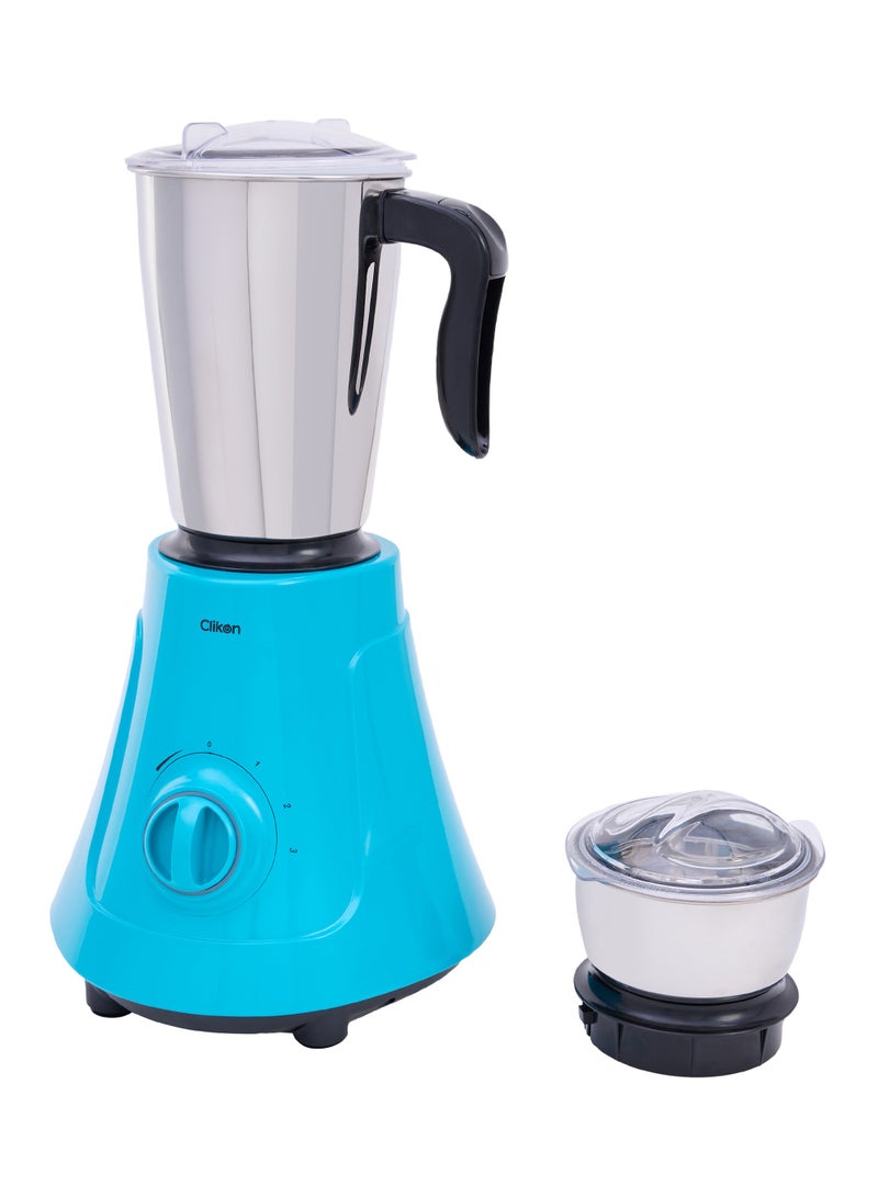 2-In-1 Mixer Grinder With Stainless Steel Jar And Blade/3 Speed Control/Overheat Protection 1.5 L 550 W CK2675 Blue/Silver