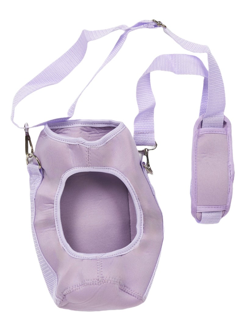 Purple Tracker 2L Water Bottle & Purple Pouch Bundle