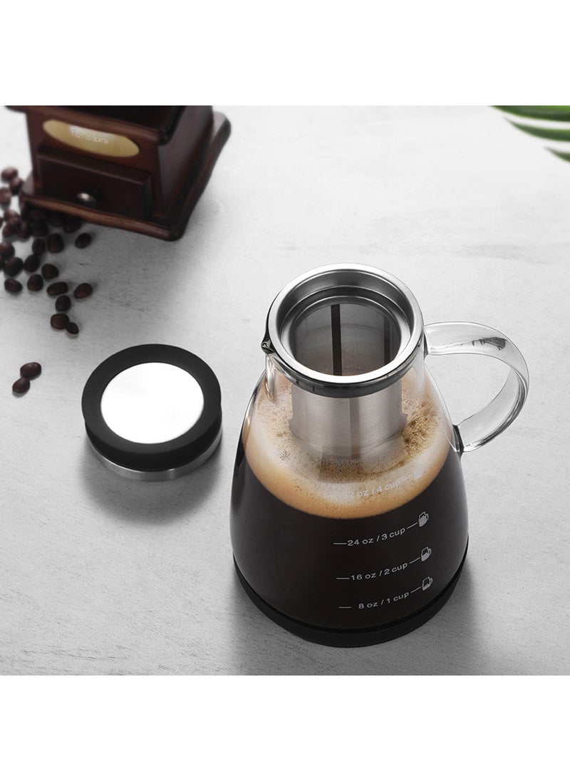 Cold Brew Coffee Maker Glass Pot for Home Use Cold extraction pot