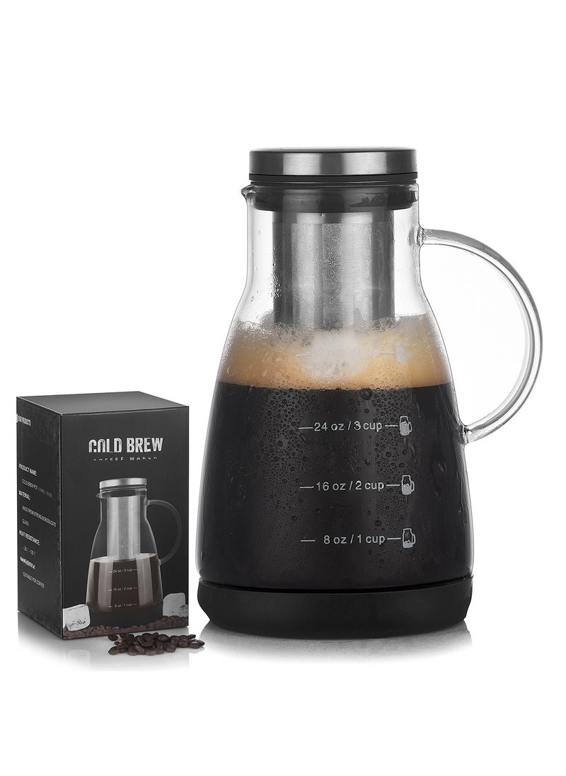 Cold Brew Coffee Maker Glass Pot for Home Use Cold extraction pot