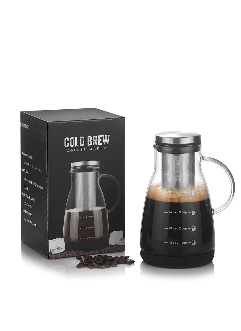 Cold Brew Coffee Maker Glass Pot for Home Use Cold extraction pot