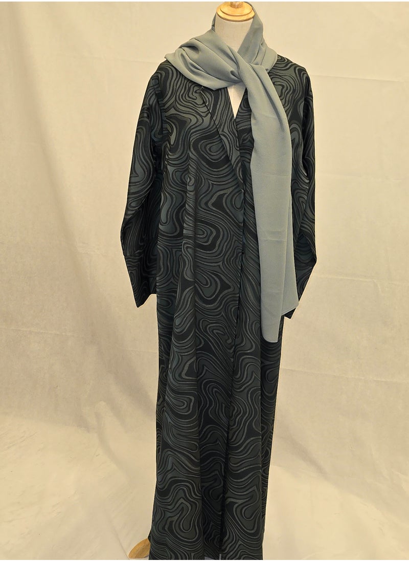 Emerald Green Abaya