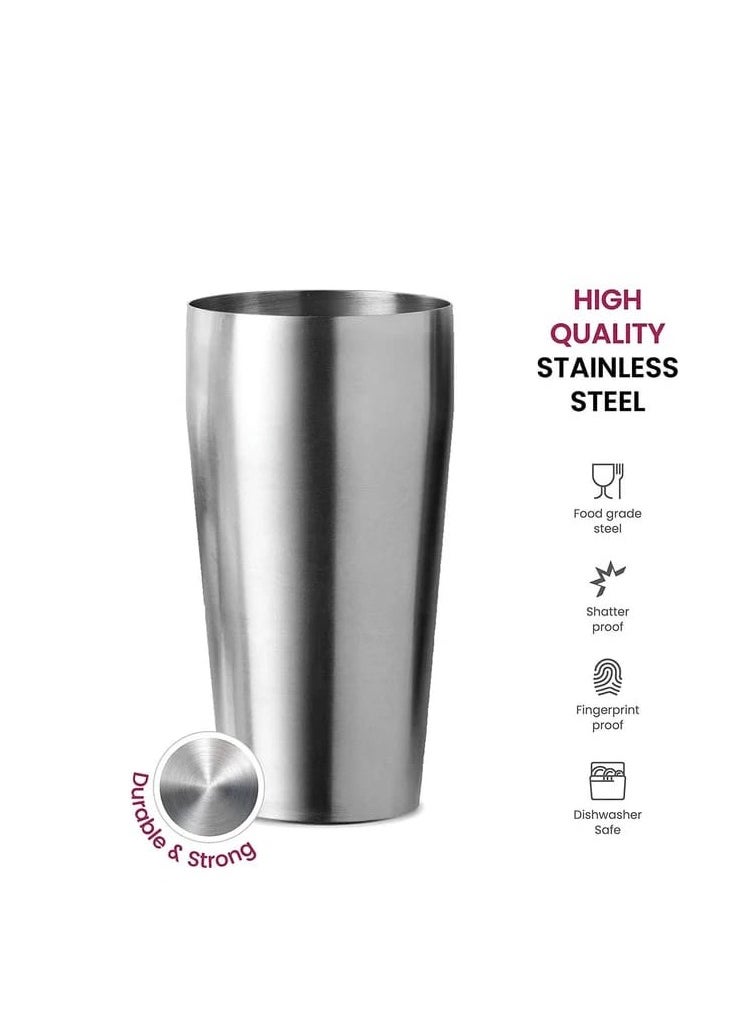 Liying Compact Cocktail Bartender Shaker 700ml, 28.5cmx 6.3cm, BPA-Free, Leak-Proof Design for bar, kitchen, home, Barista