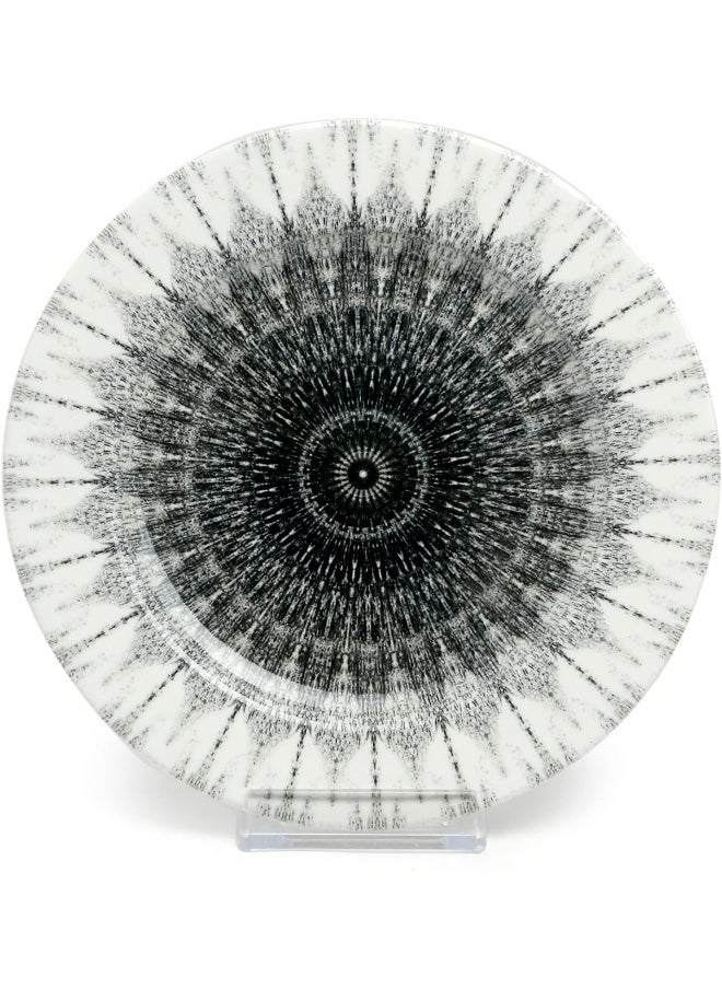 Cosmic Porcelain Ceramic Dessert Plate - 23Cm - Elegant And Charming Plate For Sweet Delights