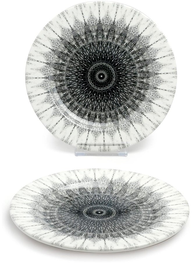 Cosmic Porcelain Ceramic Dessert Plate - 23Cm - Elegant And Charming Plate For Sweet Delights